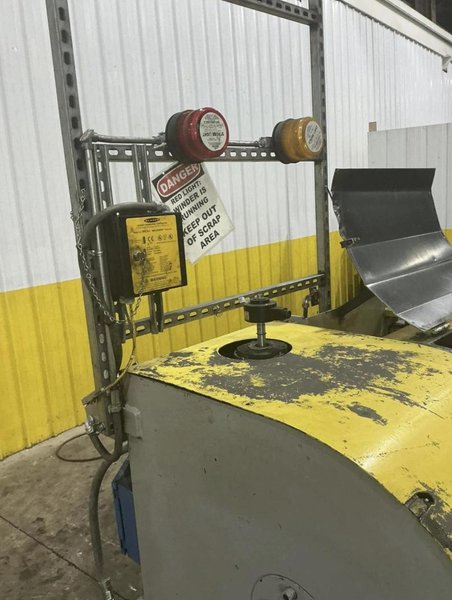 1" X .105 WEAN MOTORIZED SCRAP WINDER COILER. STOCK # 0436526