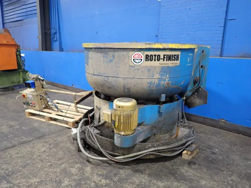 ROTO FINISH 60" SPIRATRON/VIBRATORY FINIHSING BOWL