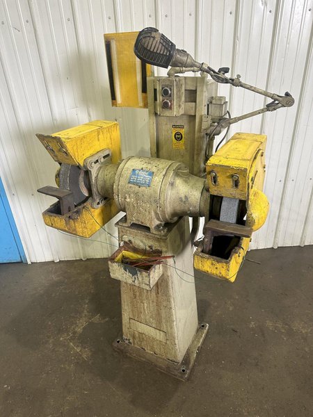 14&quot; CINCINNATI MODEL # SPL DOUBLE END PEDESTAL GRINDER: STOCK #78079