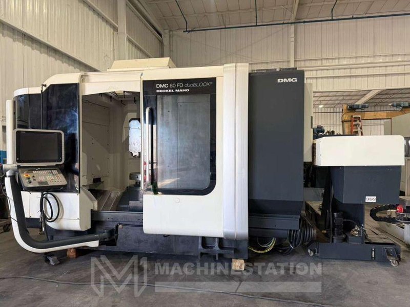 DMG DMC 60 FD duoBLOCK 5 Axis Machining Center – APC, Milling &amp; Turning Capability
