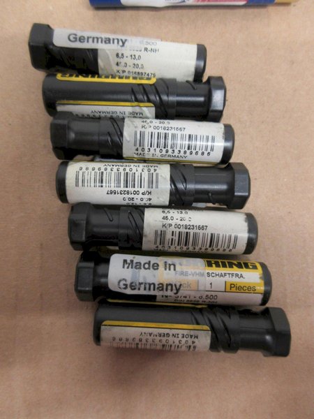Carbide and HSS End Mills, Drills, Assorted Brands and Sizes.  OSG Guhring, Melin Widia and More- Auction Item
