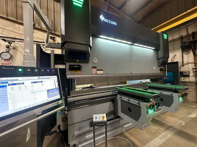 440 Ton x 13′ Accurl Genius Pro CNC Press Brake, 2025 – 6+1