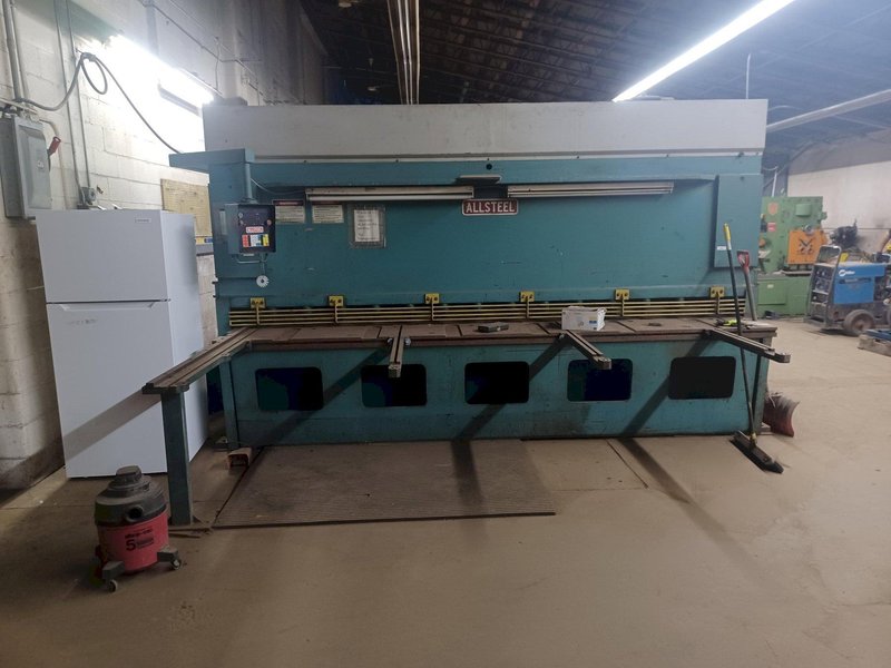 12&#039; X 3/8&quot; ALLSTEEL MODEL #3/8-12 HYDRAULIC SHEAR: YOBRO #24250