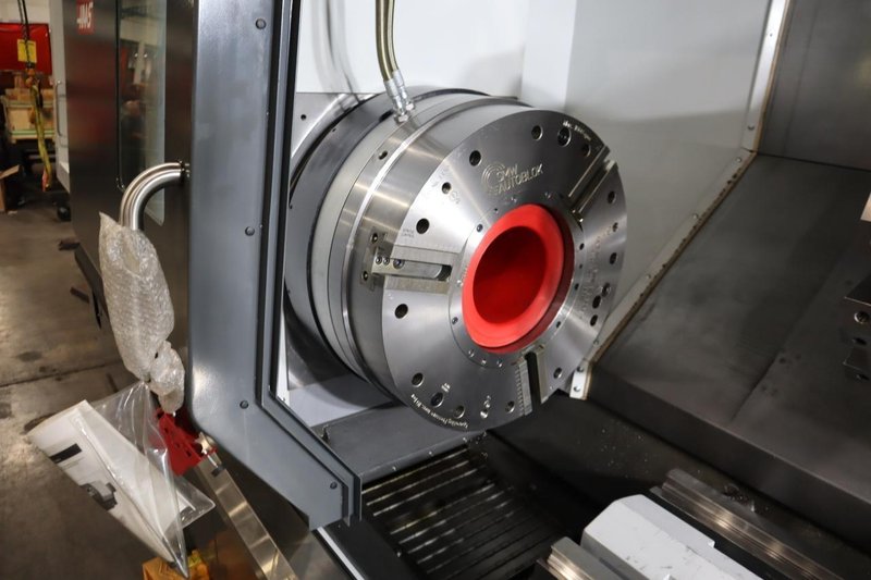 Haas ST-55 CNC Lathe Turning Center, 12.5" Hole, 12 Station Turret, Tailstock, (2) 26" Chucks, 1,000 PSI Coolant - NEW 2023