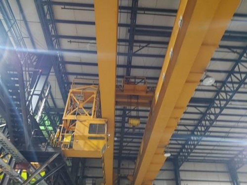 40 TON VIRGINIA TOP RUNNING DOUBLE GIRDER OVERHEAD BRIDGE CRANE