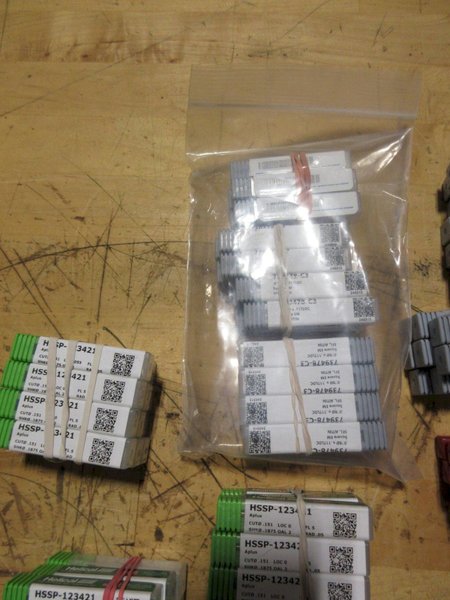 Solid Carbide Cutters, End Mills, Drills, Key Cutters, Chamfer Cutters, Various Brands, Small Diameters 1/8-1/4&quot; Shanks- Auction Item