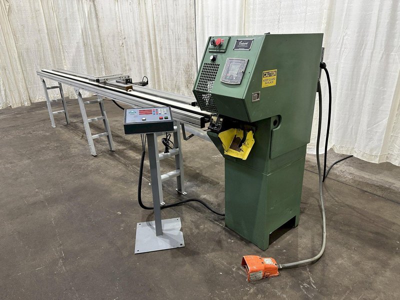 CONTINENTAL PROGRAMMABLE PIPE &amp; TUBE CUTOFF MACHINE: STOCK #77123