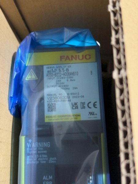 FANUC A06B-6222-H006#H610 SERVO DRIVES AND AMPLIFIERS NEW BOX