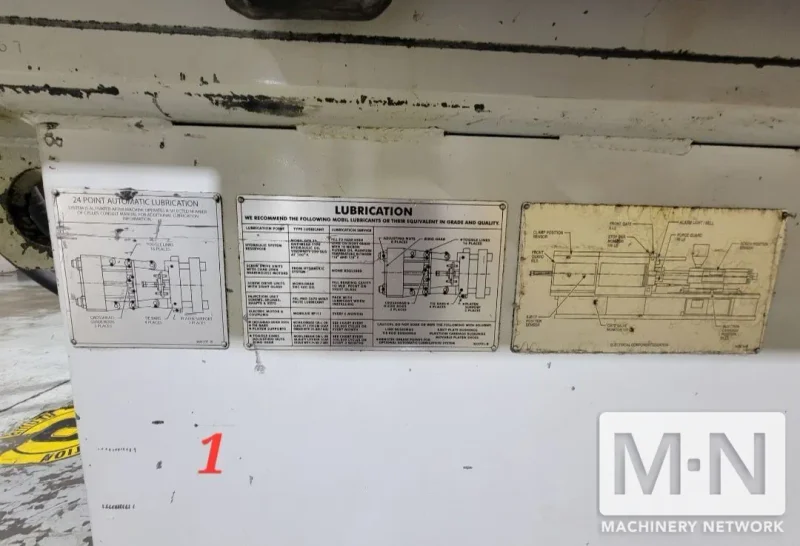 650 TON 89 OZ DEMAG MODEL HT650/910-4300 INJECTION MOLDING MACHINE MFG 2006 (2) AVAILABLE