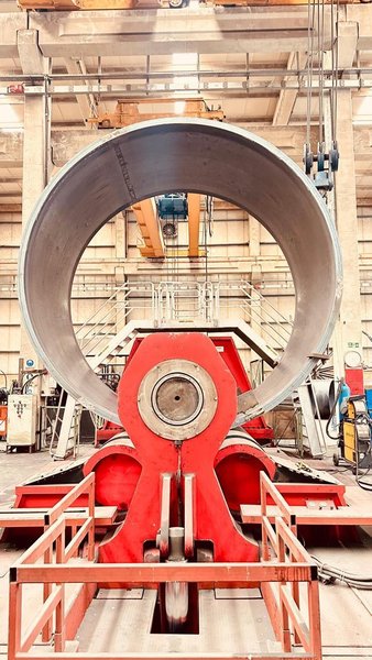 6″ x 11′  DAVI MCO 130 3‑Roll Plate Bending Machine, 2005