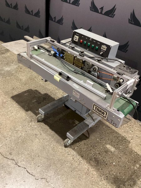 TAKA AS-01P PLASTIC BAG SEALERS USED