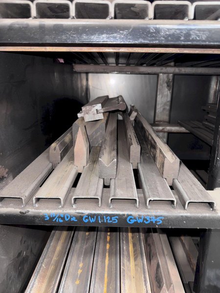 LOT OF WILA PRESS BRAKE DIES WITH CABINET: STOCK #80766