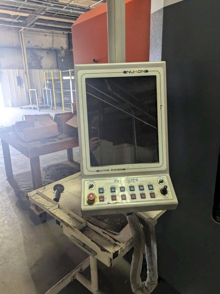 4000 Watt Nukon NF Pro 25120 Fiber Laser, 2016 – 8′ x 40′ Table, YLS Power Source, Chiller, Dust Collector