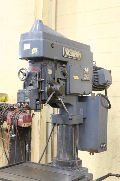 30&#039; ALZMETAL MODEL #A2-E SINGLE SPINDLE DRILL: STOCK 71200