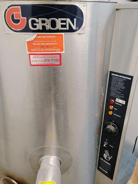 Groen AH/1E-60 Gallon Natural Gas Kettle, 2007