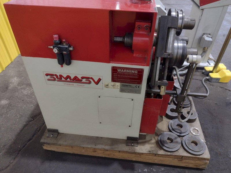 2-3/8" X 2-3/8" X 1/4" SIMASV HYDRAULIC ANGLE BENDING ROLL: STOCK #18847