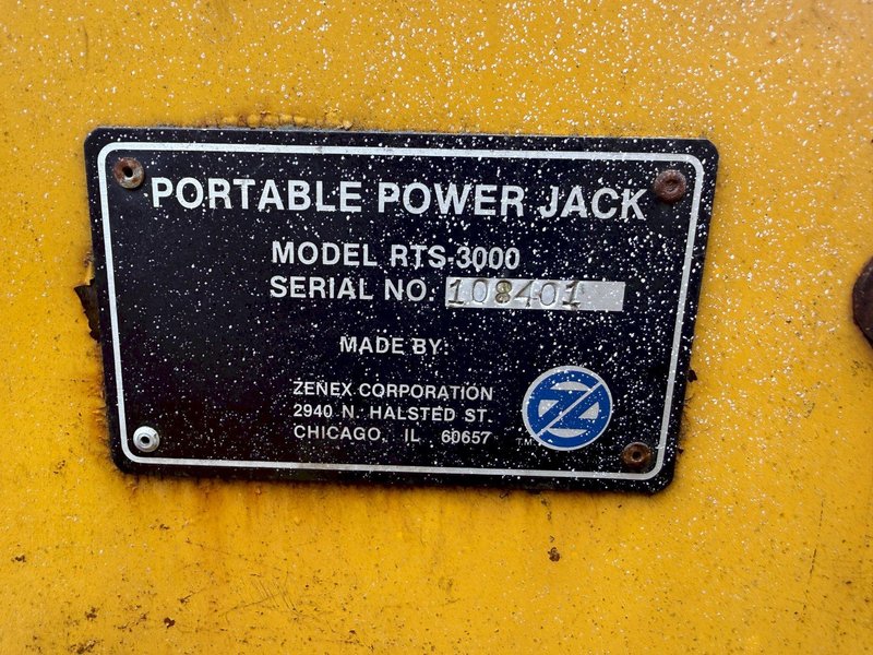 (4)  ZENEX CORPORATION MODEL RTS-3000 PORTABLE ELECTRIC POWER VEHICLE LIFT JACKS: STOCK #17222