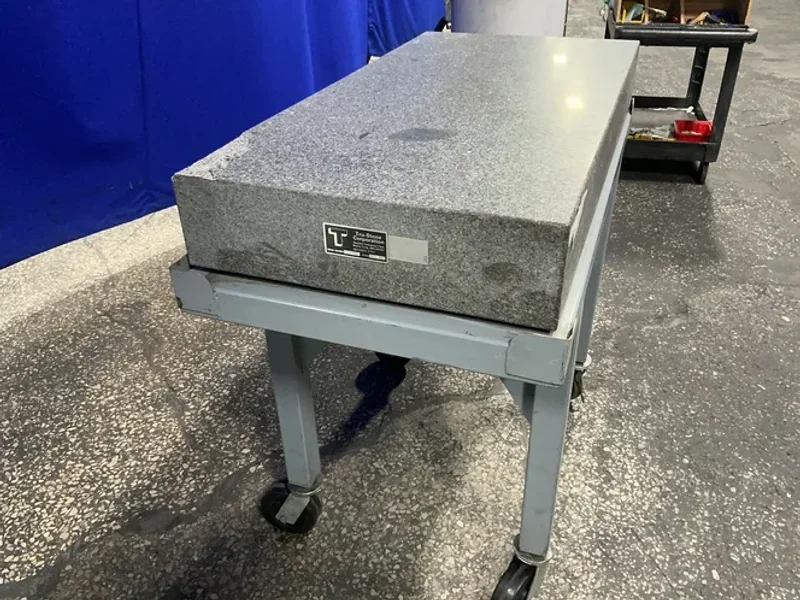 TRU-STONE CORPORATION 24” X 48” X 6 1/2” GRANITE SURFACE PLATE