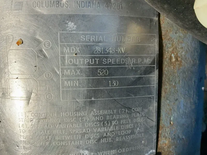 ROBBINS &amp; MYERS INC 2 HP PUMP  -  SSQ