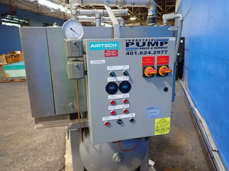 AIRTECH 160 GAL VACUUM PUMP  -  SCS-3AL2281-2TAN-N-FPA