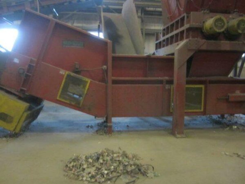 IDM RAPTOR SERIES 23 COMPLETE SHREDDING/RECYLCLING LINE. STOCK # 0895624