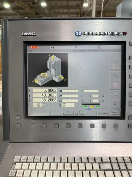 2006 DECKEL MAHO DMU 100P DUOBLOCK | Machining Centers, Horizontal, (5-Axis or More)