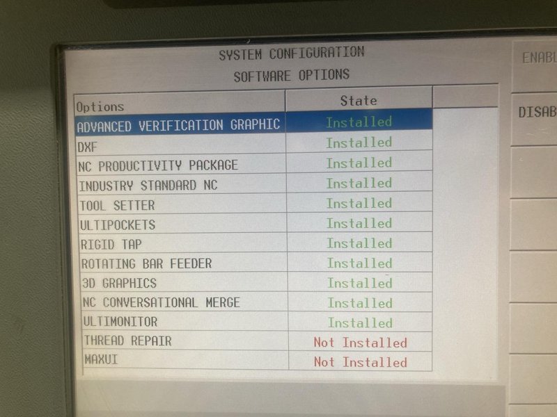 Hurco TMM8 Live Tool CNC Lathe, 2009 – Bar Feed, Tooling Included