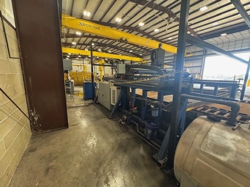 Multi-Axis Ultrasonic Testing (UT) Immersion System for Inspection of Plate, including auto plate sizing