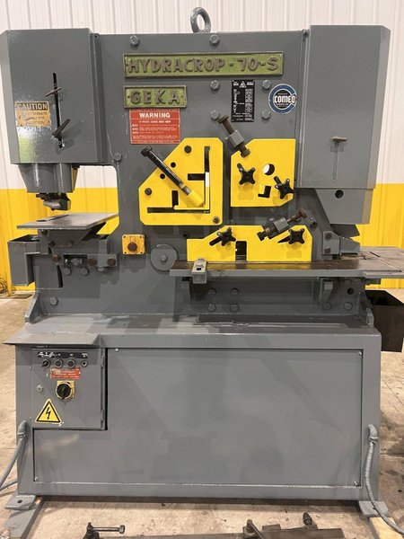Geka Hydracrop 70S Hydraulic Ironworker (#5206)