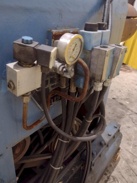 10,000 LB X 42” B&amp;K MOTORIZED UNCOILER COIL REEL : STOCK #22955