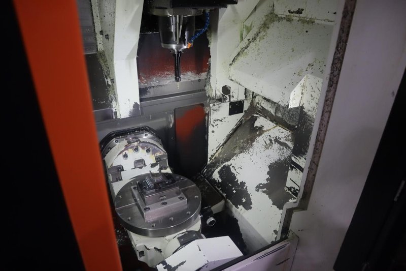 Mazak VCU-400A-5X 5-Axis CNC Vertical Machining Center, Mazatrol Matrix 2 CNC, 12K RPM, 30 ATC - New 2013- Auction Item
