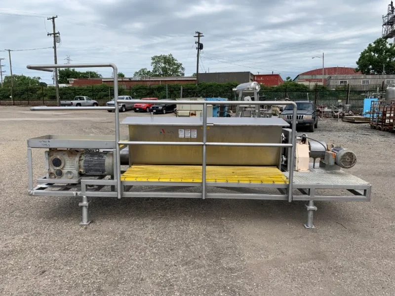 APV 10" 10" APV Discharge Screw Conveyor, S/S, 20 HP