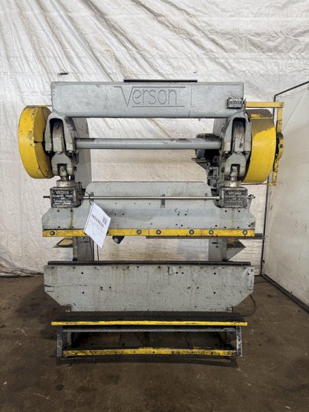 45 TON X 66" VERSON 2050 PRESS BRAKE W/ DIES. STOCK # 0219626.