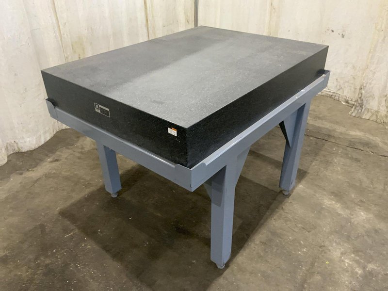 48" X 36" X 6" MITCHELLS GRANITE SURFACE PLATE: STOCK #81077