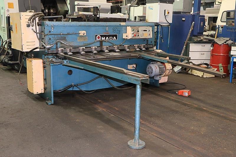 1/4&quot; x 6&#039; AMADA MECHANICAL SHEAR MODEL M-2060