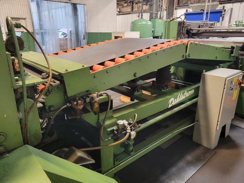48" X 20,000 LBS RBI AUTOMATIC FEED DAHLSTROM CTL CUT TO LENGTH LINE ENTRY: STOCK #19768