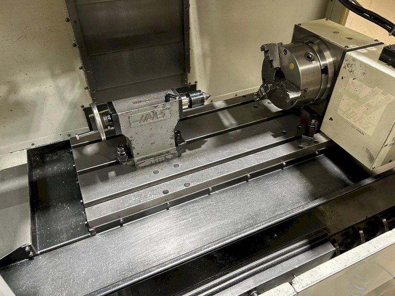 Haas VF-2B VMC, 2005 – 4th Axis Wiring, HRT210 Rotary, Through Spindle Coolant