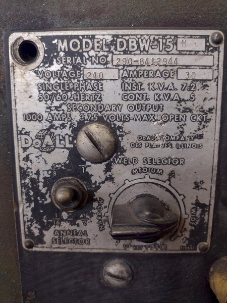 26&quot; DOALL MODEL #26-4 CONTOUR-MATIC VERTICAL HIGH SPEED BAND SAW: STOCK 18313