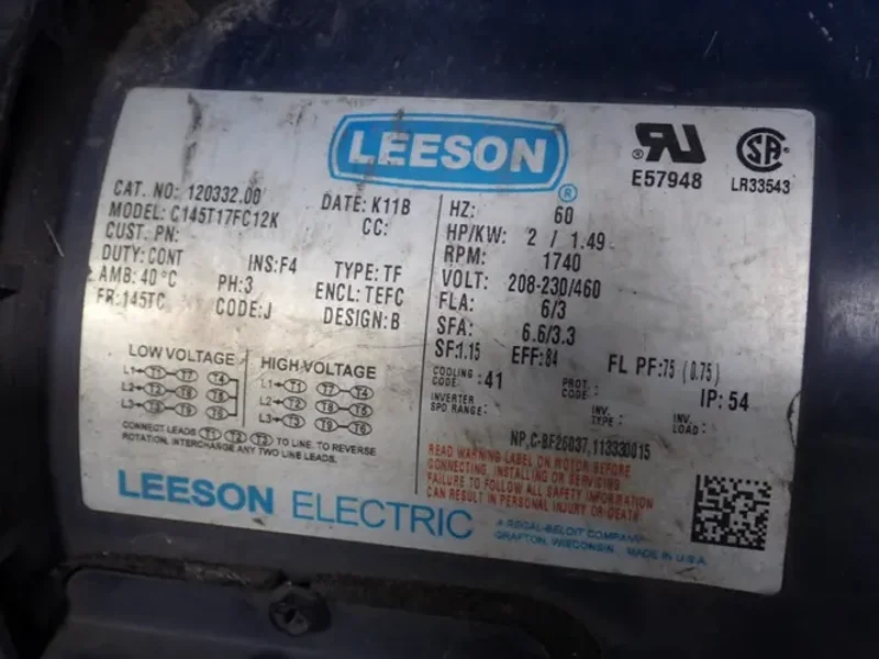 THE PATTERSON-KELLEY CO., INC 10 CU FT V-BLENDER  -  201568