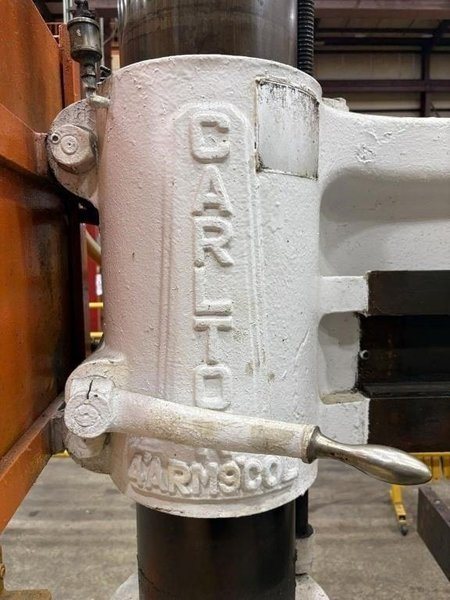 4' x 9" CARLTON MODEL #1A RADIAL ARM DRILL: YOBRO #26163