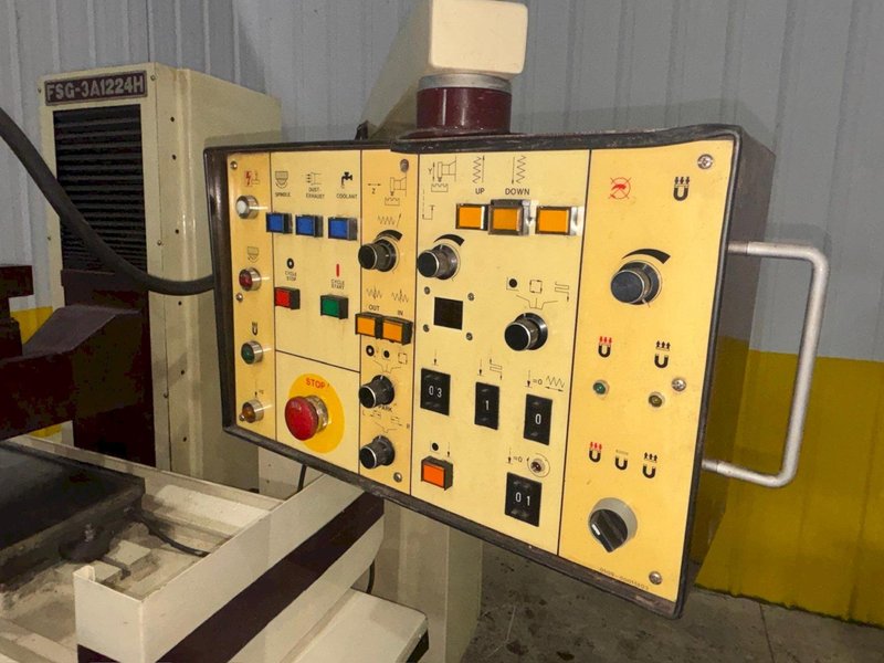 12&quot; X 24&quot; CHEVALIER MODEL #FSG-3A1224H 3 AXIS AUTOMATIC HORIZONTAL SURFACE GRINDER: YOBRO #24048