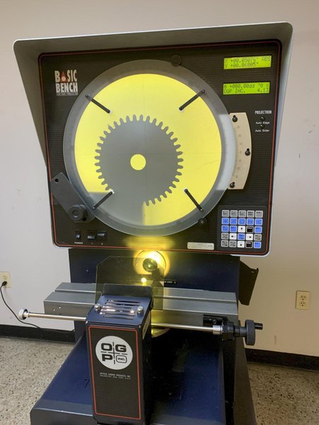 14" Optical Gaging Products (OGP) Basic Bench Optical Comparator