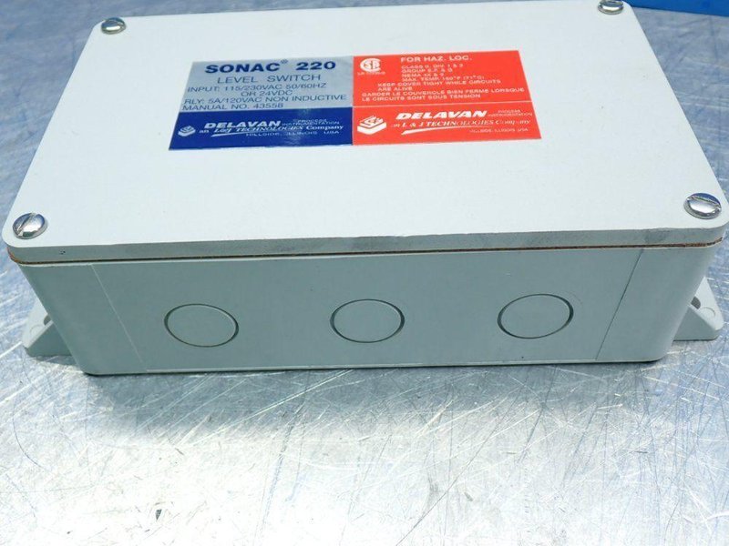 DELAVAN LEVEL SWITCH SENSOR UNIT  -  SONAC 220