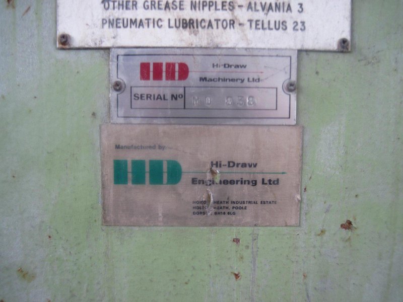 HI DRAW DEAD BLOCK: STOCK #62302