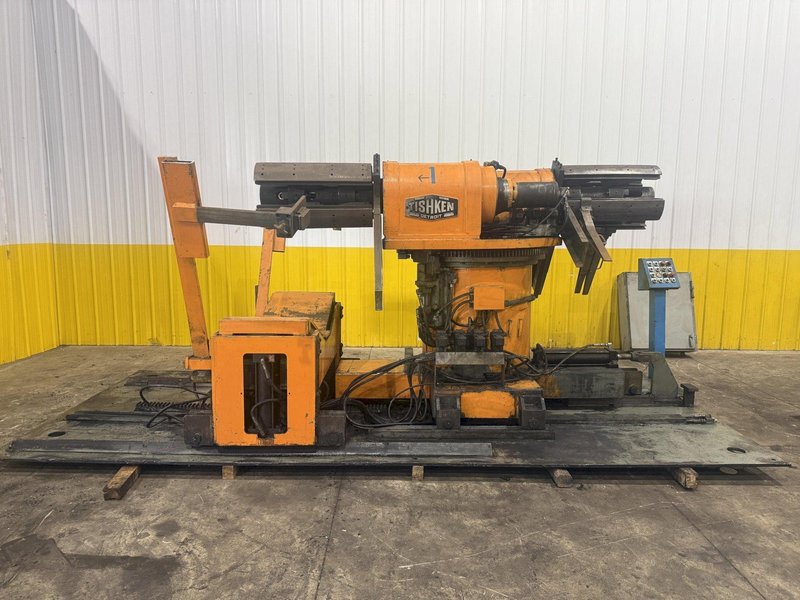 15,000 LB X 16" TISHKEN MODEL #HR-160 DOUBLE END REEL &amp; CAR: YOBRO #25253