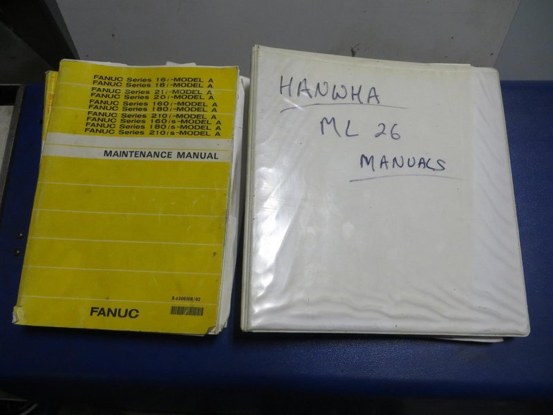 Hanwha ML26 26mm CNC Swiss Screw Machine with Iemca Genius Magazine Bar Feed, Live Milling, Parts Catcher- Auction Item