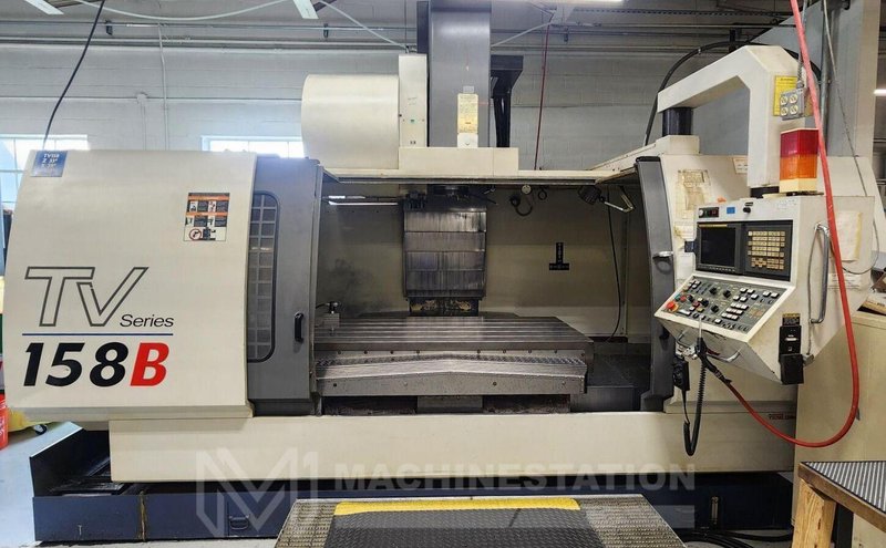 YCM TV-158B CNC Vertical Machining Center – 50 Taper 10000 RPM Mill
