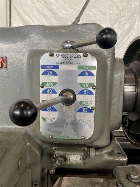 20&quot; X 54&quot; AMERICAN PACEMAKER ENGINE LATHE. STOCK # 0681224