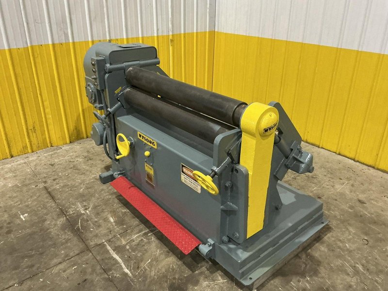 48" x 5/16" WYSONG MODEL #D-48 POWERED PLATE BENDING ROLL: YOBRO #24998