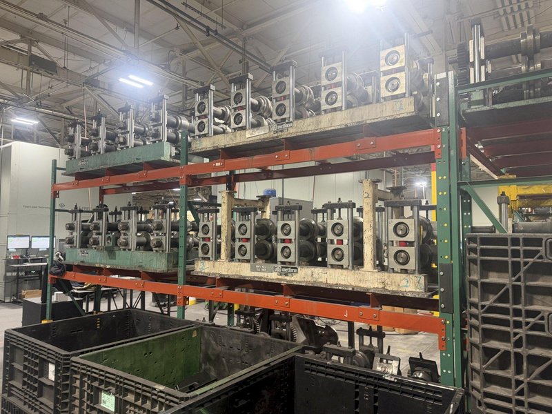 20 STAND X 2.5" METFORM RAFTED ROLLFORMER: YOBRO #24923